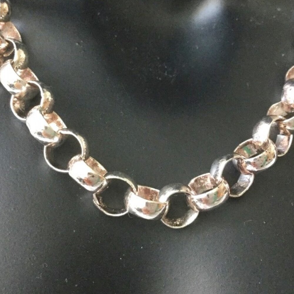 Elegant Sterling Silver Chain Necklace